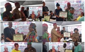 Ndigbo Buru Otu Association Merry In Solidarity, Award Notable Members
